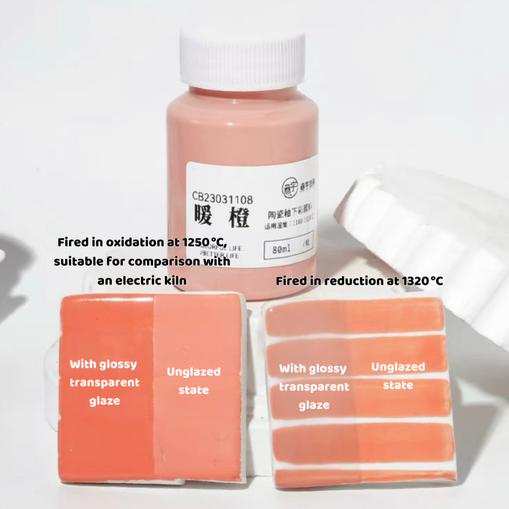 Ceramic Clay Underglaze Pottery Pastel Paint 80ml