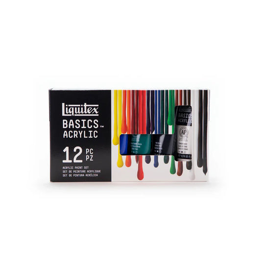 Liquitex Basics Acrylic Paint Set 22ml 12pcs