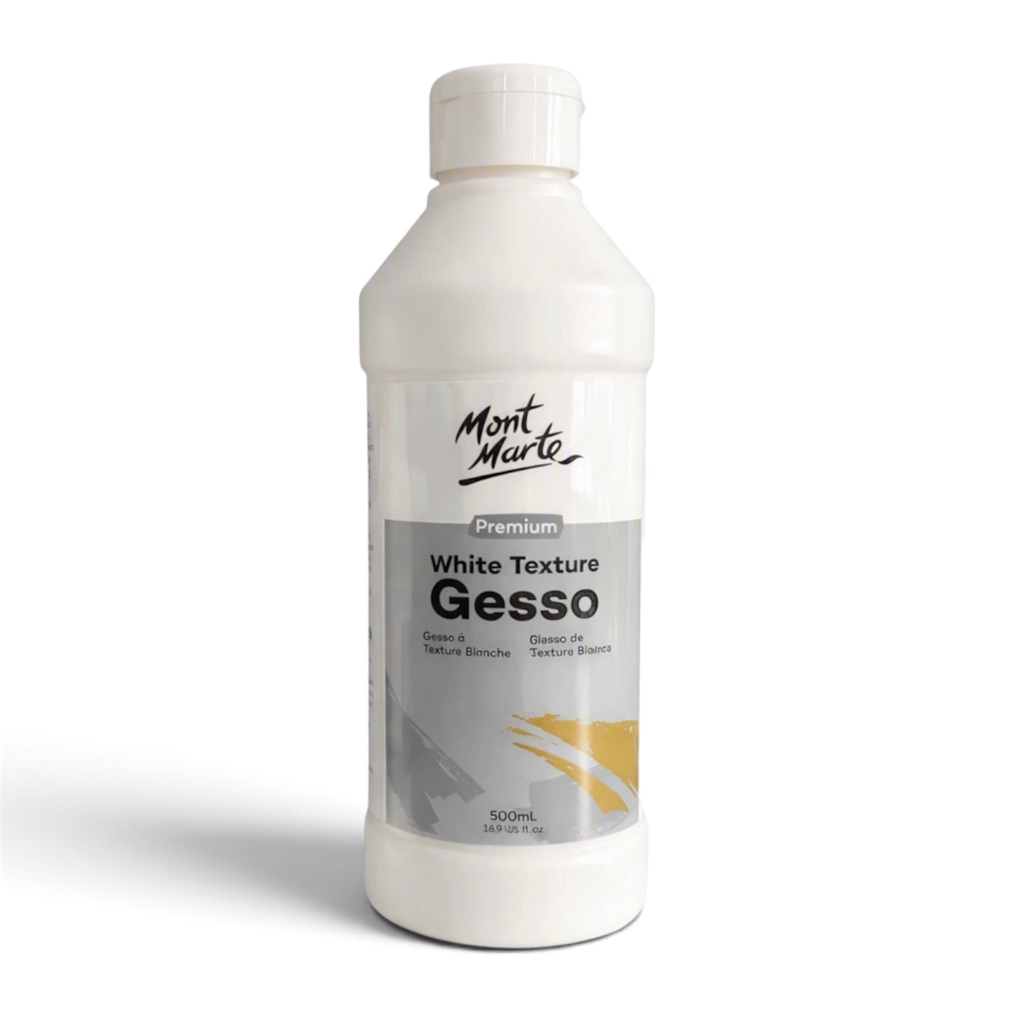 Mont Marte White Texture Gesso Premium 250ml & 500ml