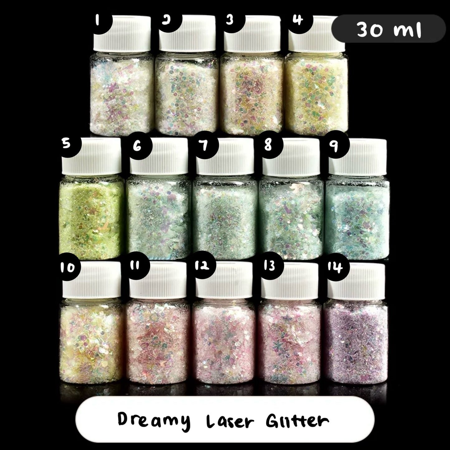 Dreamy Laser Glitter 30ml