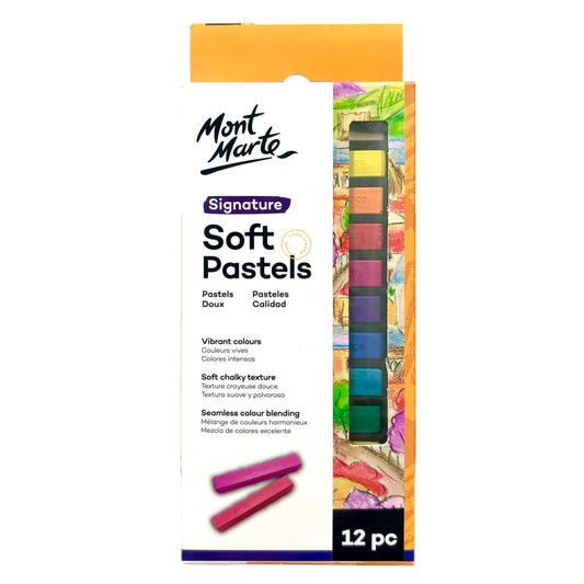 Mont Marte Soft Pastels 12pcs