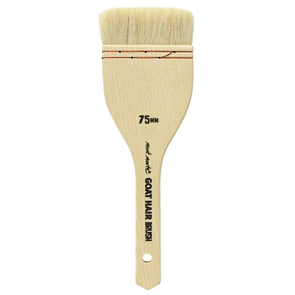 Mont Marte Goat Hair Flat Paint Brush