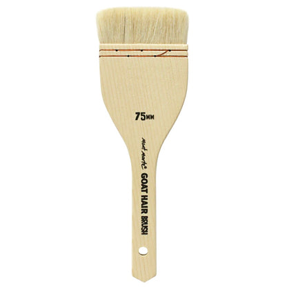 Mont Marte Goat Hair Flat Paint Brush