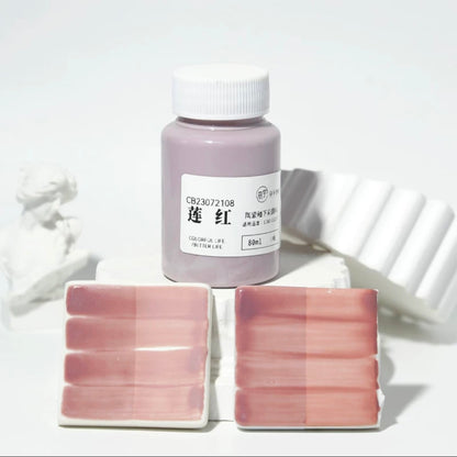 Ceramic Clay Underglaze Pottery Pastel Paint 80ml