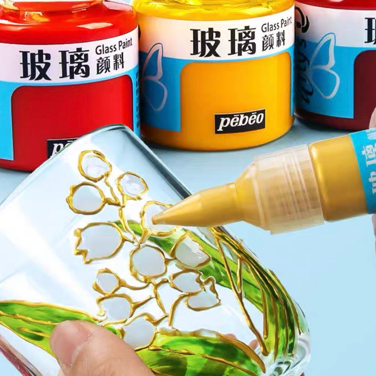 Pebeo Glass Paint Outliner 25ml