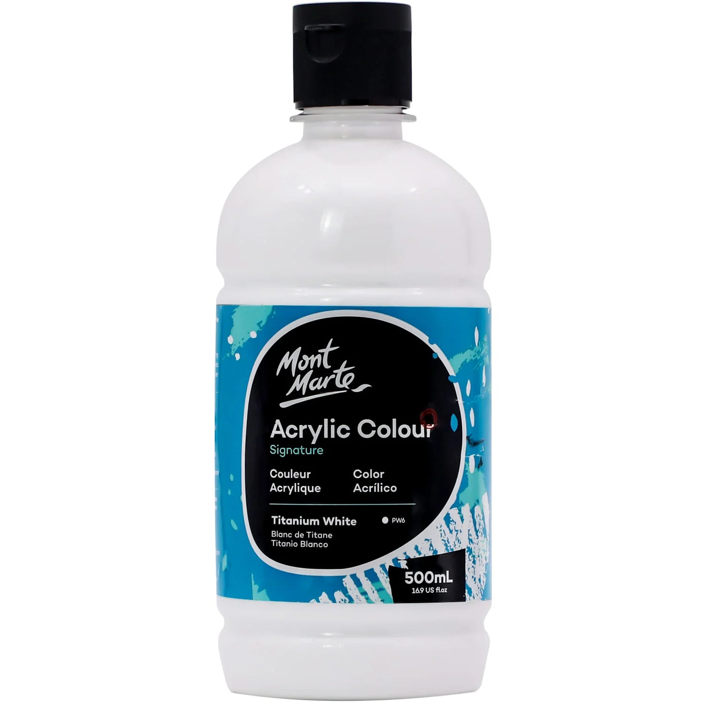 Mont Marte Titanium White Acrylic Paint