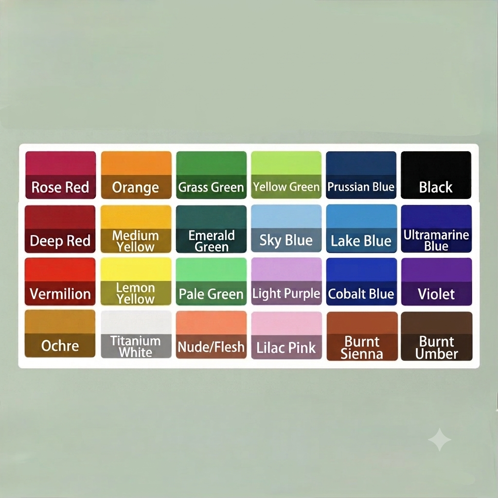 MIYA Himi Gouache Paint Set 30ml 24pcs