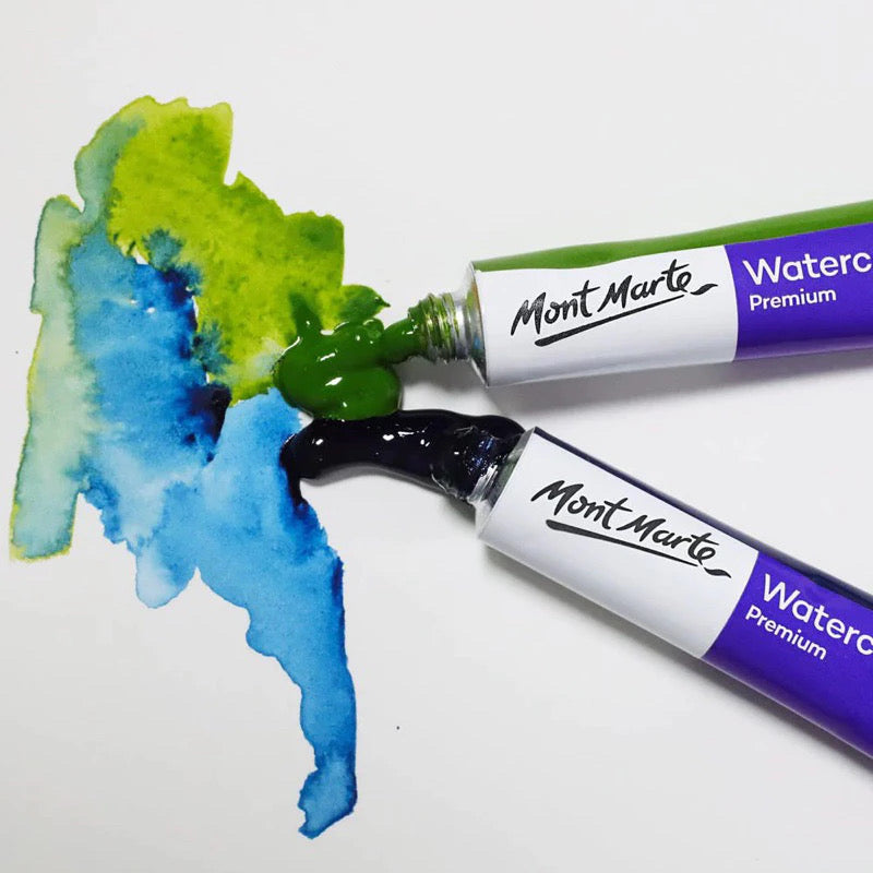 Mont Marte Watercolour Paints Premium Set 8ml 36pcs