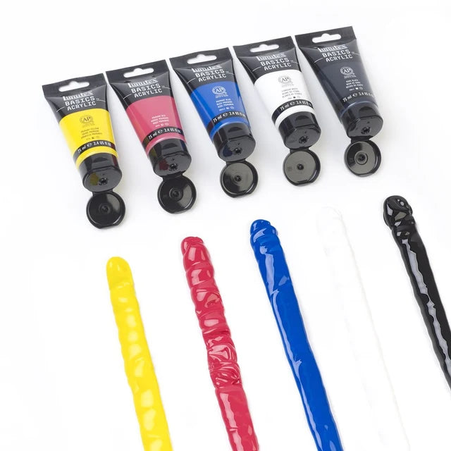 Liquitex Basics Acrylic Paint Set 75ml 5pcs