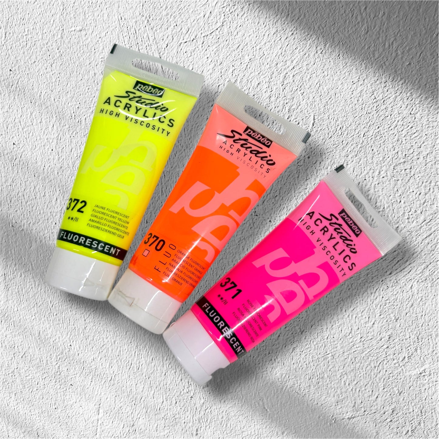 Pebeo Studio Acrylics Fluorescent Series 100ml