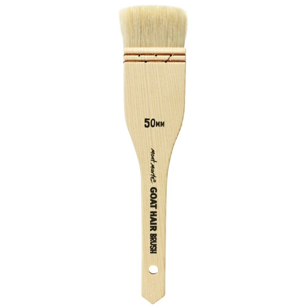 Mont Marte Goat Hair Flat Paint Brush