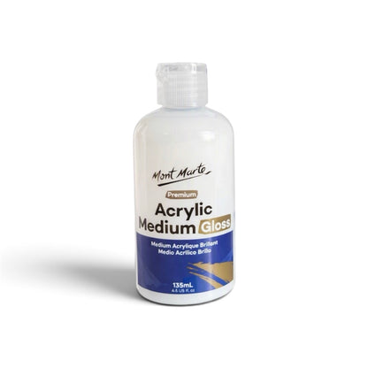 Mont Marte Acrylic Medium Gloss Premium 135ml & 250ml