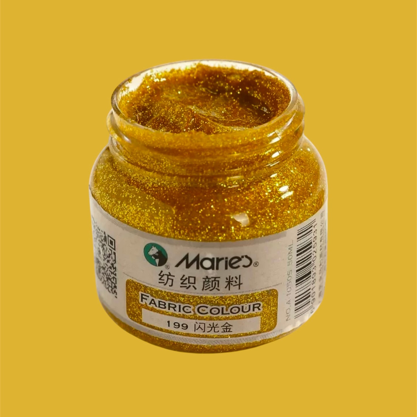 Marie’s Neon Metallic Glitter Fabric Paint 50ml