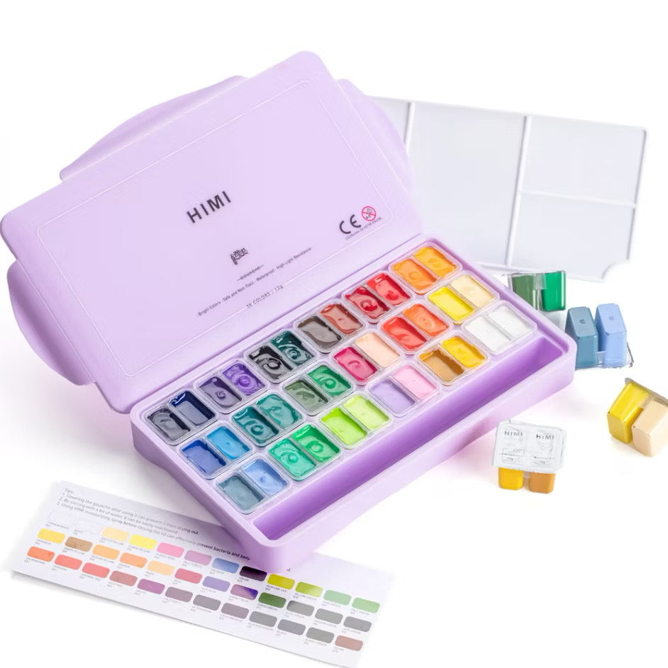 MIYA Himi Gouache Paint Set 12ml 36pcs