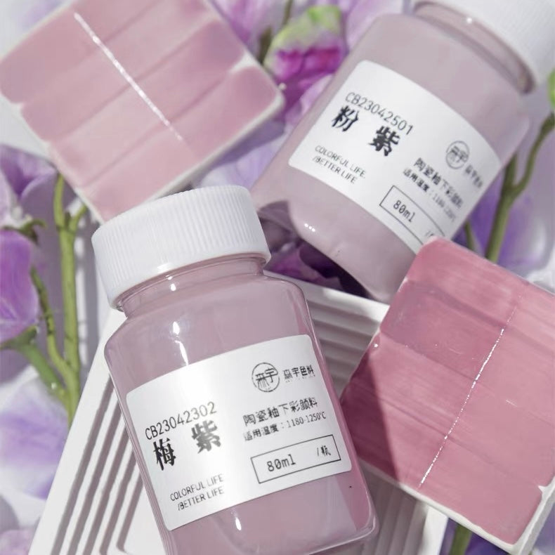 Ceramic Clay Underglaze Pottery Pastel Paint 80ml