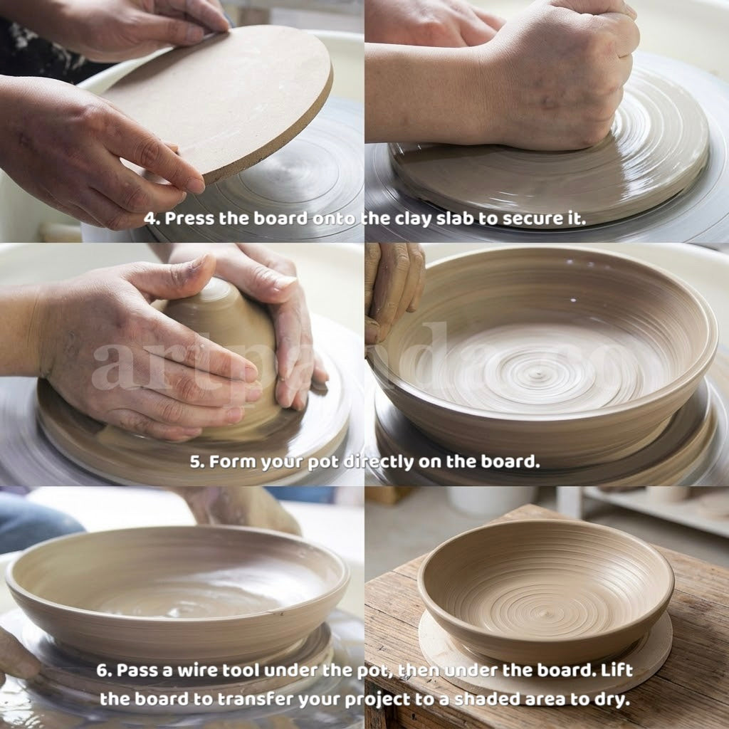 Wooden Pottery MDF Board