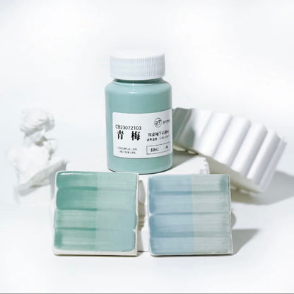 Ceramic Clay Underglaze Pottery Pastel Paint 80ml