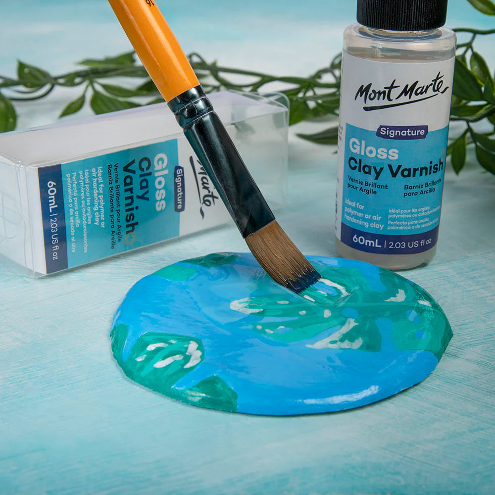 Mont Marte Gloss Clay Varnish Signature 20ml, 60ml & 120ml