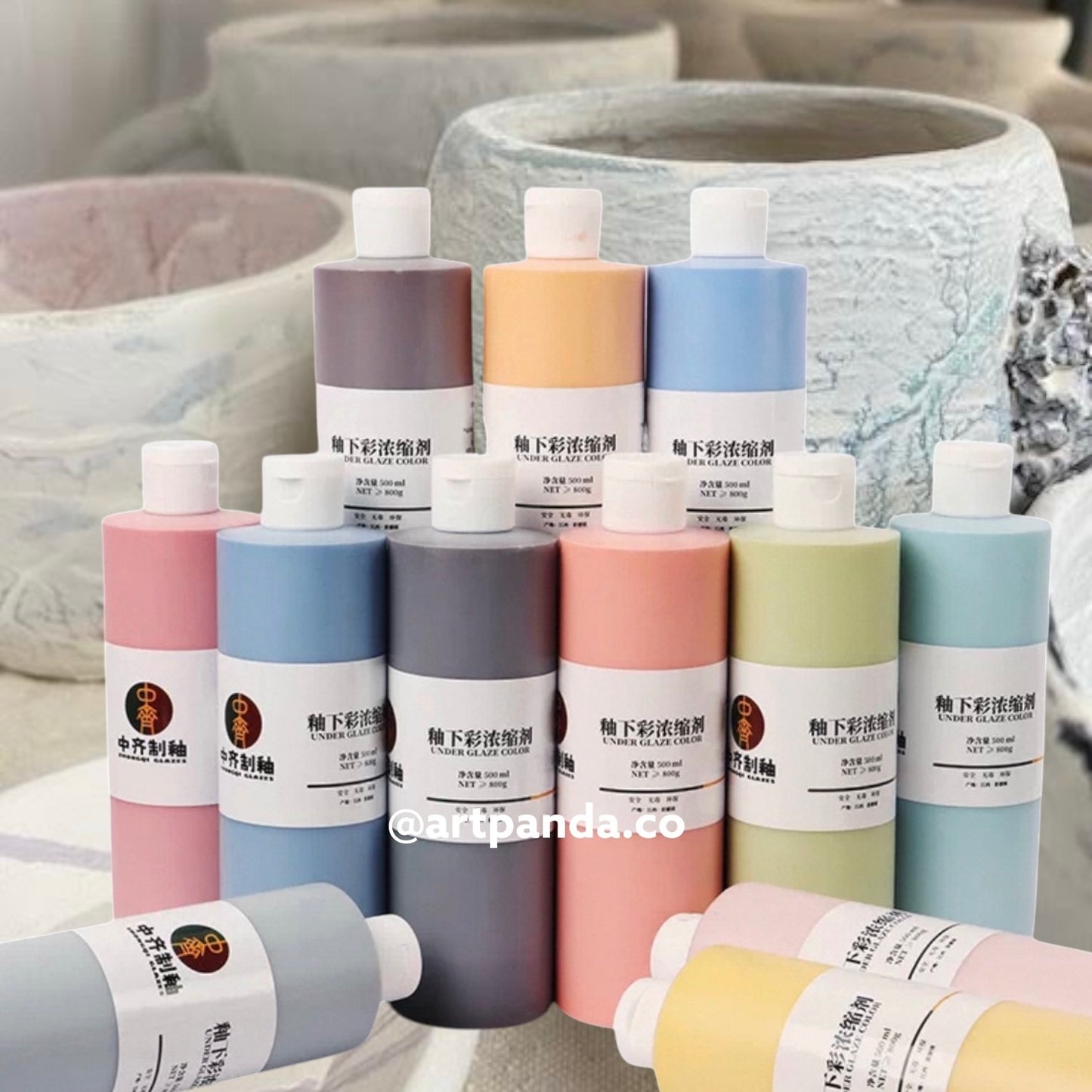 Ceramic Underglaze Pottery Paint 500ml