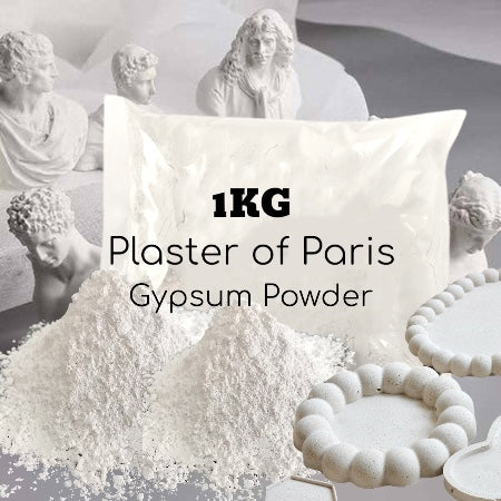 Gypsum Plaster of Paris Powder 1kg