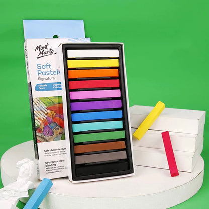 Mont Marte Soft Pastels 12pcs