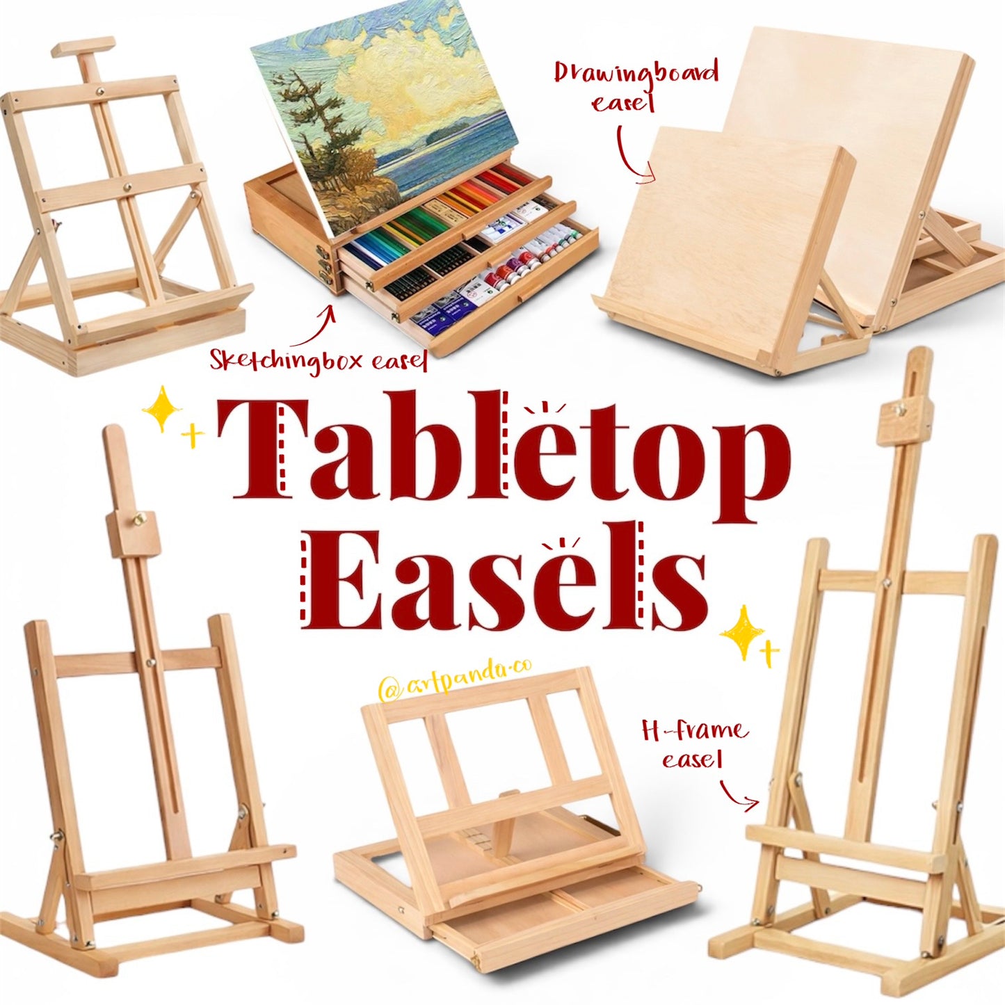 Tabletop Art Easel
