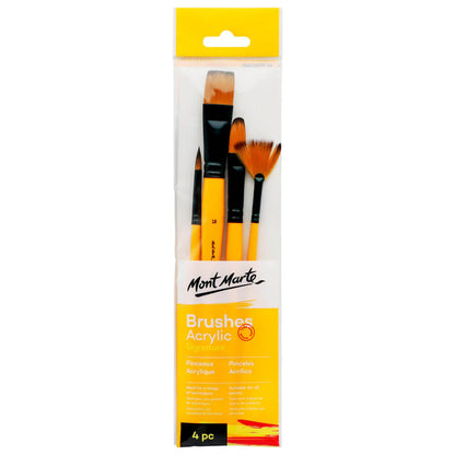 Mont Marte Signature Taklon Paint Brush Set