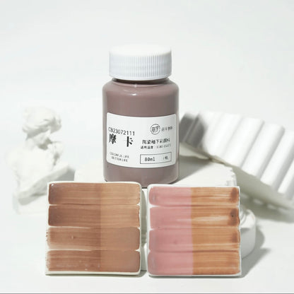 Ceramic Clay Underglaze Pottery Pastel Paint 80ml