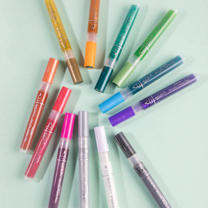 Mont Marte Metallic Acrylic Paint Pens 12pcs