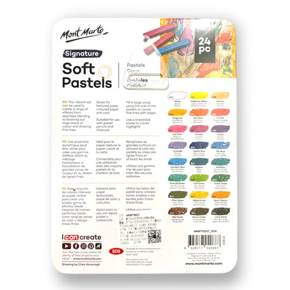 Mont Marte Soft Pastels 24pcs