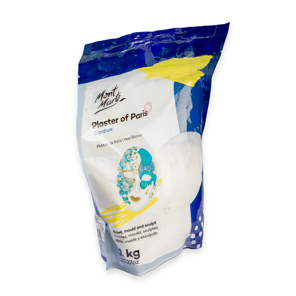 Mont Marte Gypsum Plaster of Paris Powder 1kg