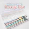 Clear Acrylic Paint Brush Storage Box