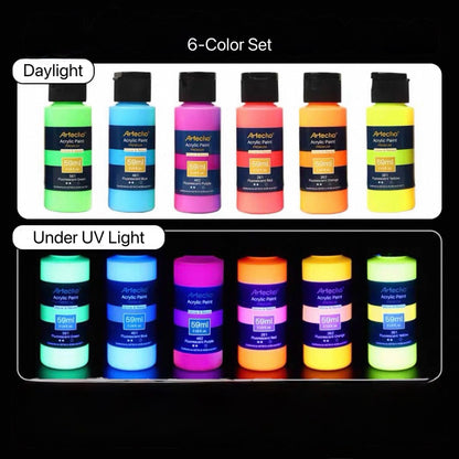 Artecho Neon + Glow In The Dark Acrylic Paint 59ml