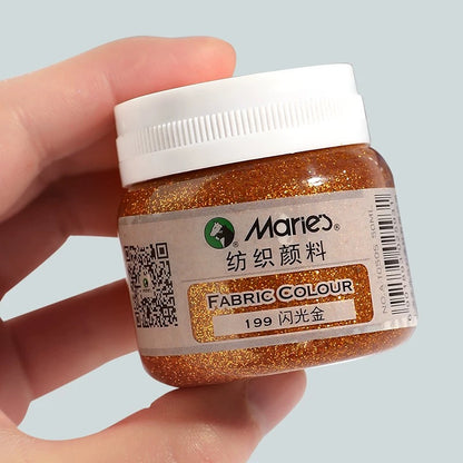 Marie’s Neon Metallic Glitter Fabric Paint 50ml