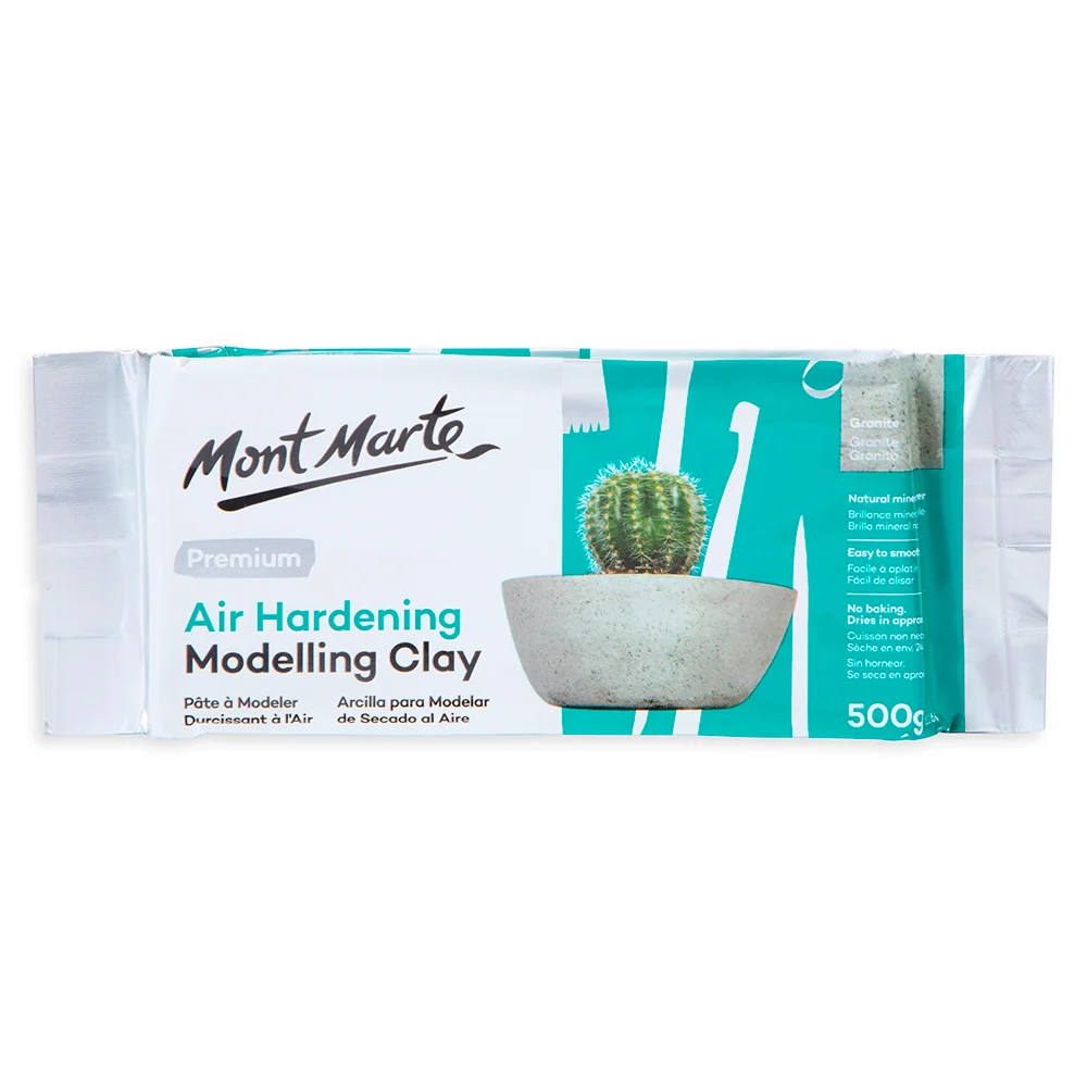 Mont Marte Air Hardening Modelling Clay Premium 500g