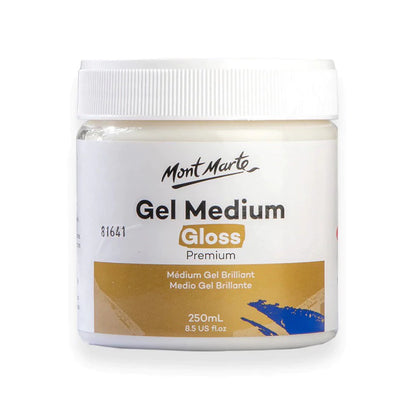 Mont Marte Gel Medium Gloss Premium 75ml & 250ml