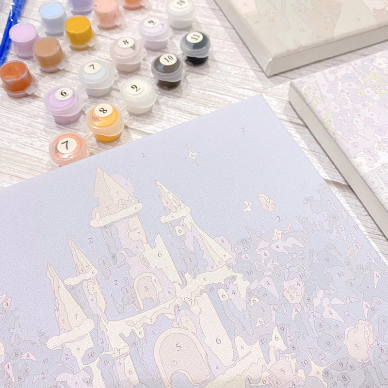 DIY Paint By Numbers - Scenic Acrylic Painting Kit Part 2