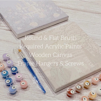 DIY Paint By Numbers - Scenic Acrylic Painting Kit Part 2