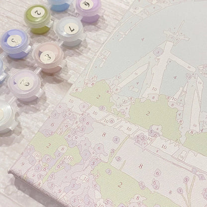 DIY Paint By Numbers - Scenic Acrylic Painting Kit Part 2