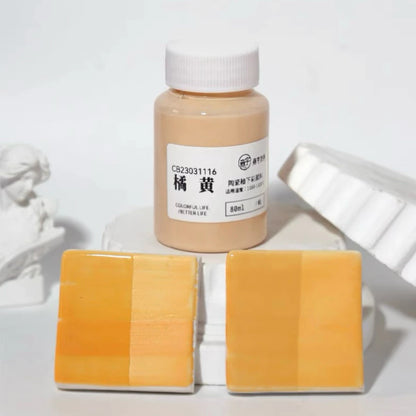 Ceramic Clay Underglaze Pottery Pastel Paint 80ml