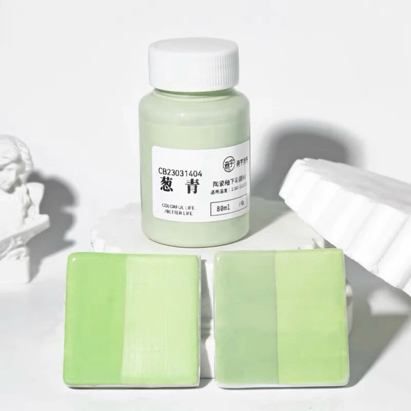 Ceramic Clay Underglaze Pottery Pastel Paint 80ml