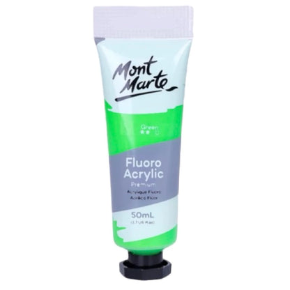 Mont Marte Fluorescent Acrylic Paint 50ml