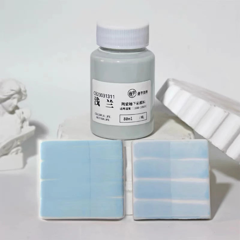 Ceramic Clay Underglaze Pottery Pastel Paint 80ml