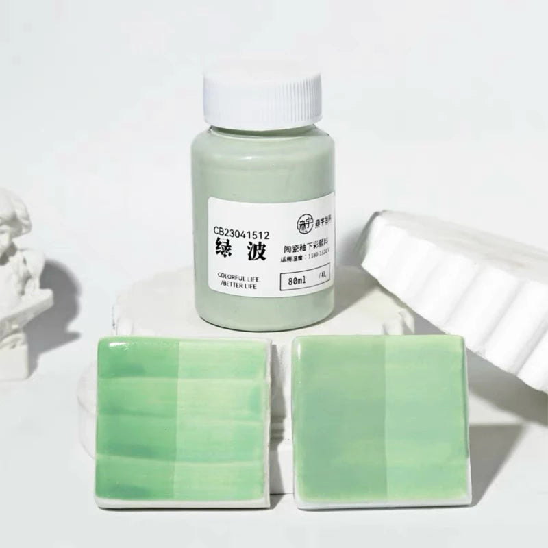 Ceramic Clay Underglaze Pottery Pastel Paint 80ml