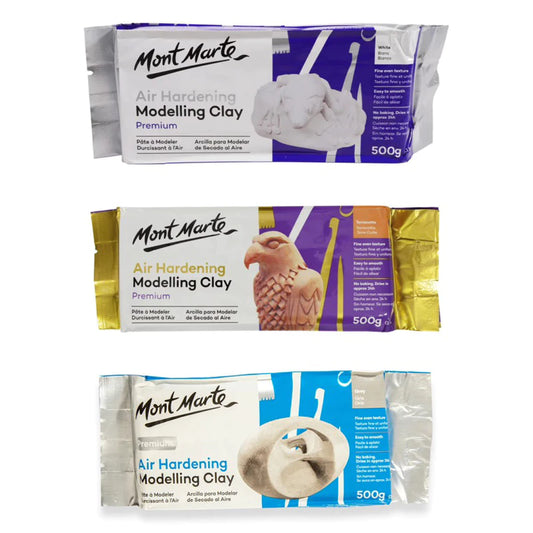 Mont Marte Air Hardening Modelling Clay Premium 500g