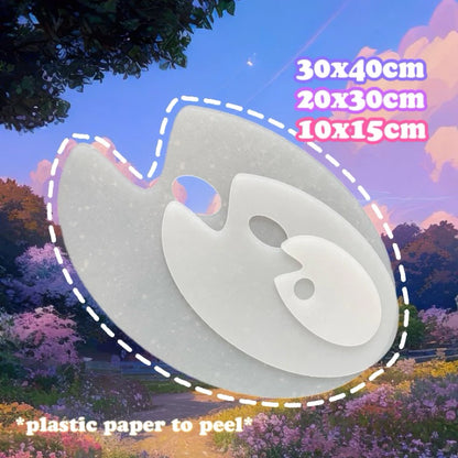 Clear Acrylic Painting Palette