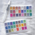 Pearlescent Watercolour Pan Set 1ml 24pcs