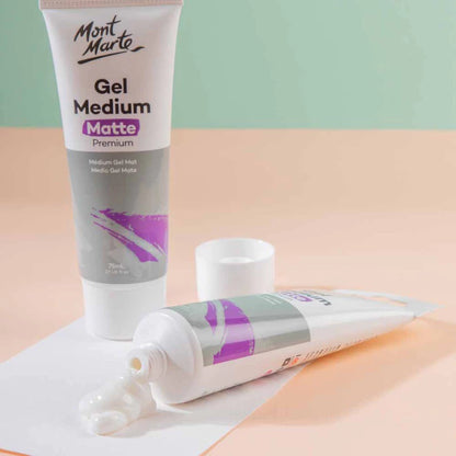 Mont Marte Gel Medium Matte Premium 75ml & 250ml