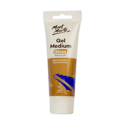 Mont Marte Gel Medium Gloss Premium 75ml & 250ml