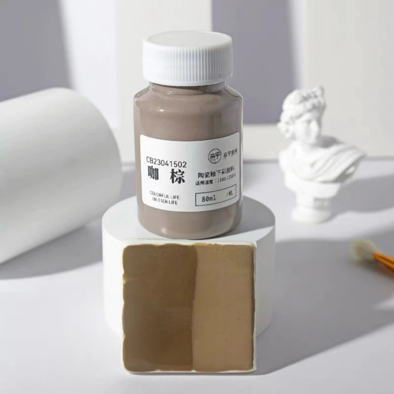 Ceramic Clay Underglaze Pottery Pastel Paint 80ml